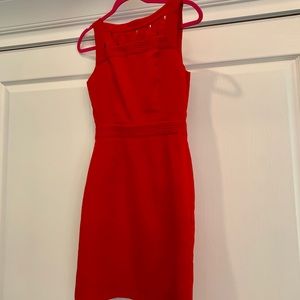 Red Banana Republic shift dress